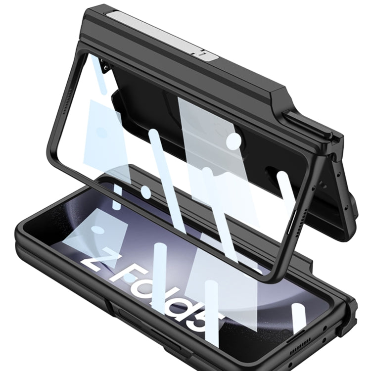 For Samsung Galaxy Z Fold5 GKK Integrated Magnetic Armor Full Coverage Phone Case(Brushed Texture) - free shipping - PMC Jewellery - Order now!