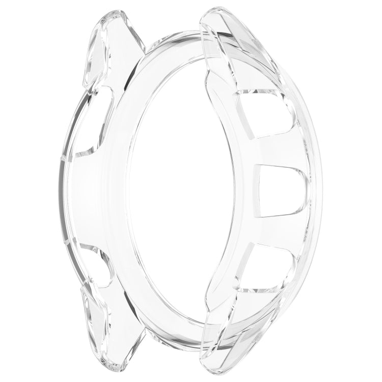 For Garmin Forerunner 165 / 165 Music Half Pack Hollow TPU Watch Protective Case(Transparent) - Watch Cases by PMC TechLife | Online Shopping South Africa | PMC TechLife