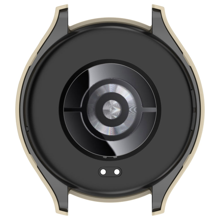 For Xiaomi Watch 2 PC + Tempered Film Integrated Watch Protective Case(Ivory White) - Watch Cases by PMC TechLife | Online Shopping South Africa | PMC TechLife