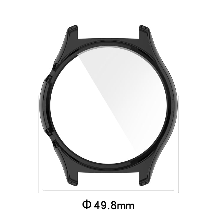 For Honor Watch GS 4 PC + Tempered Film Integrated Watch Protective Case(Transparent) - Watch Cases by PMC TechLife | Online Shopping South Africa | PMC TechLife
