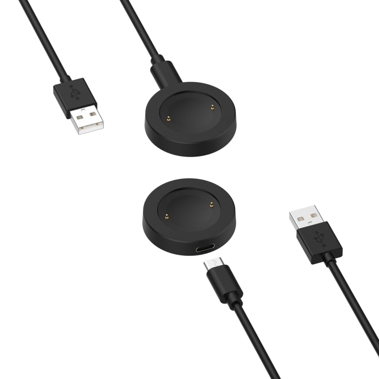 For Honor Watch GS 4 Smart Watch Magnetic Charging Cable, Style:Split(Black) - Charger by PMC TechLife | Online Shopping South Africa | PMC TechLife | Buy Now Pay Later Mobicred