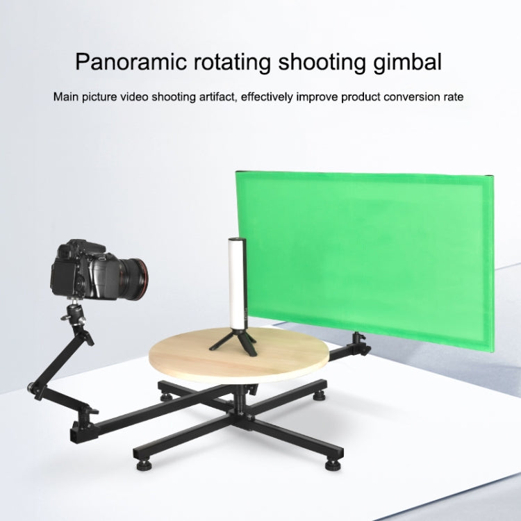 YELANGU Professional Photography Panoramic Round Turntable Surrounding 360 Rotation Video Shooting Platform - free shipping - PMC TechLife - Order now!