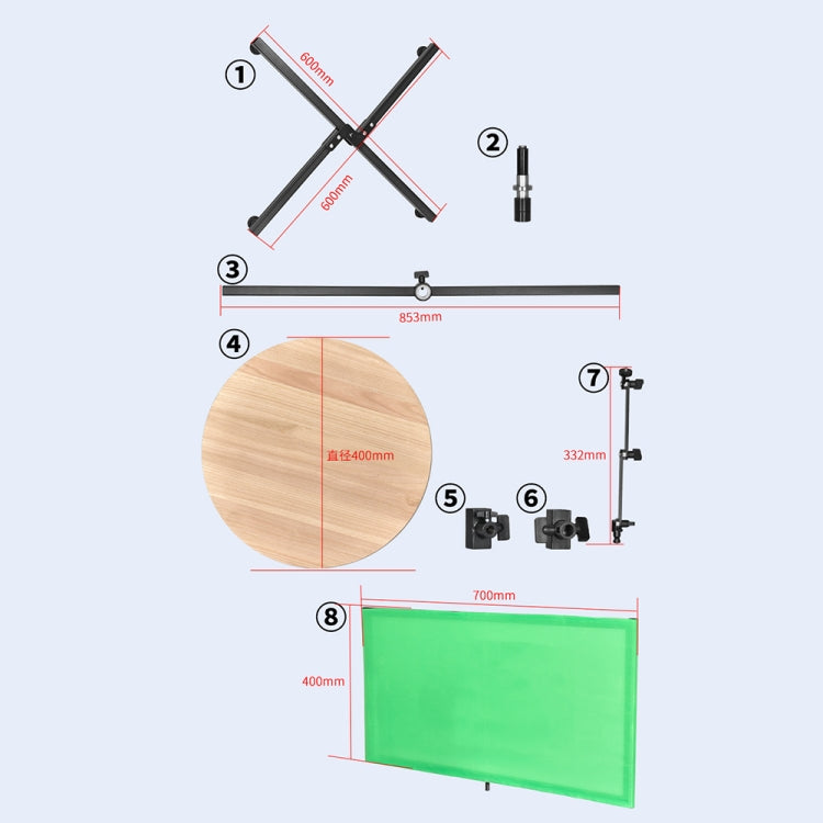 YELANGU Professional Photography Panoramic Round Turntable Surrounding 360 Rotation Video Shooting Platform - free shipping - PMC TechLife - Order now!