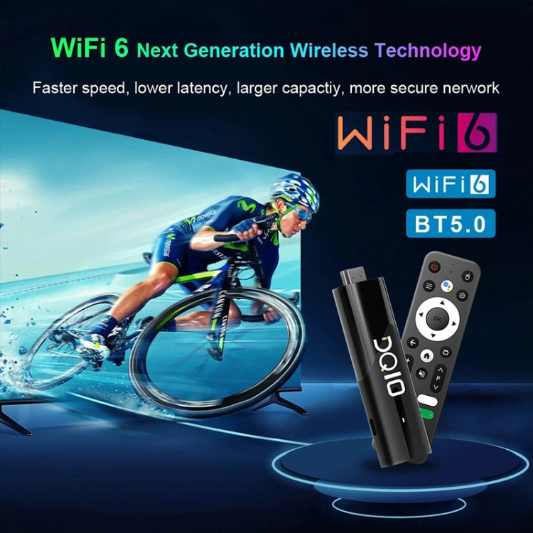 LEMFO DQ10 Allwinner H618 Quad Core ARM Cortex A53 8K HD Android TV Stick, RAM:2GB+16GB(UK Plug) - free shipping - PMC TechLife - Order now!