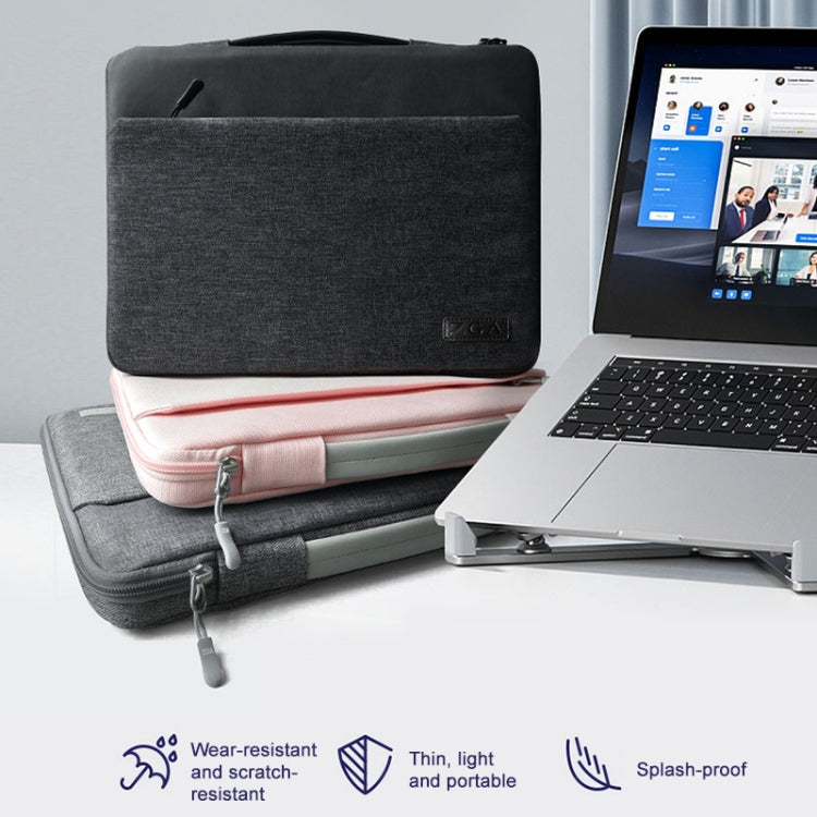 ZGA BG-01 Waterproof Laptop Handbag, Size:16 inch(Black) - free shipping - PMC Jewellery - Order now!