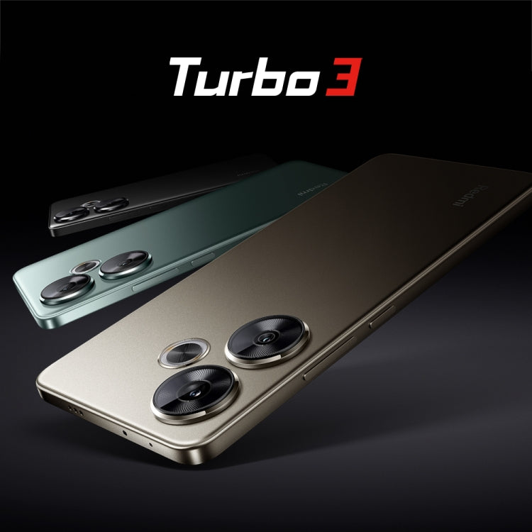 Xiaomi Redmi Turbo 3, 16GB+1TB, 6.67 inch Xiaomi HyperOS Snapdragon 8s Gen 3 Octa Core 3.0GHz, NFC, Network: 5G, Support Google Play(Green) - free shipping - PMC TechLife - Order now!