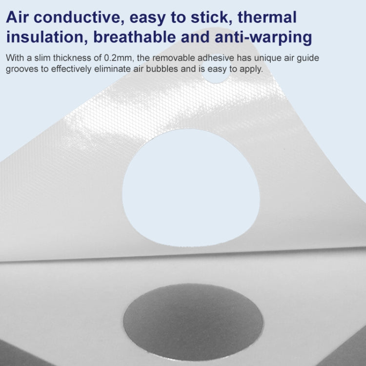 For MacBook Air 13.6 inch A2681 2022 ZGA 5 in 1 Laptop All-round Protective Film(Gold) - free shipping - PMC Jewellery - Order now!