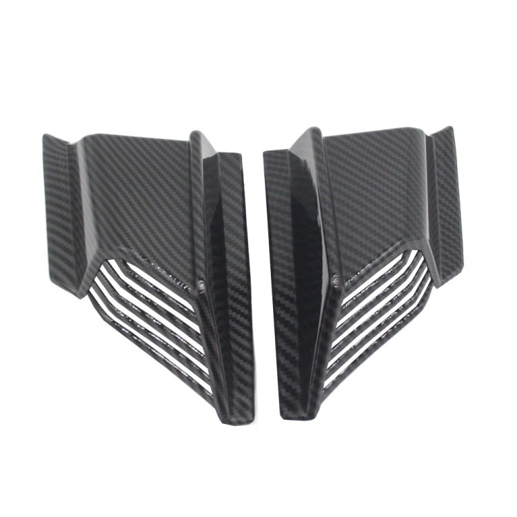 For Honda ADV160 2019-2023 Motorcycle Winglet Aerodynamic Wing Kit Spoiler(Carbon Fiber) - Ornamental Parts by PMC TechLife | Online Shopping South Africa | PMC TechLife | Buy Now Pay Later Mobicred