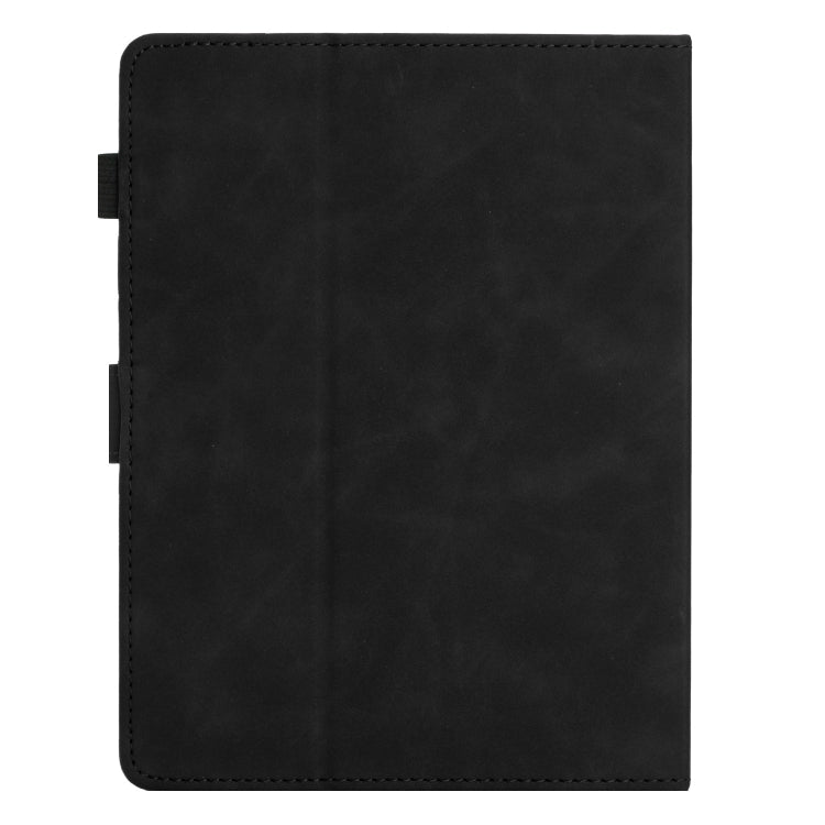 For 10 inch Universal Coconut Tree Embossed Leather Tablet Case(Black) - 10 - 11 inch by PMC TechLife | Online Shopping South Africa | PMC TechLife | Buy Now Pay Later Mobicred