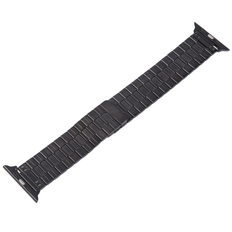 For Apple Watch Series 9 45mm Bamboo Stainless Steel Magnetic Watch Band(Black) - free shipping - PMC TechLife - Order now!