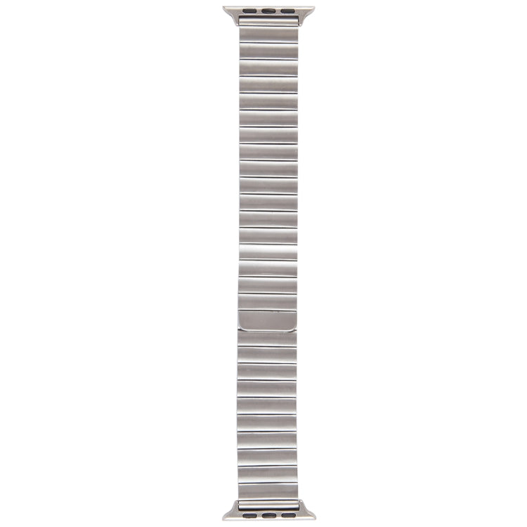 For Apple Watch Series 8 41mm Bamboo Stainless Steel Magnetic Watch Band(Sliver) - free shipping - PMC TechLife - Order now!