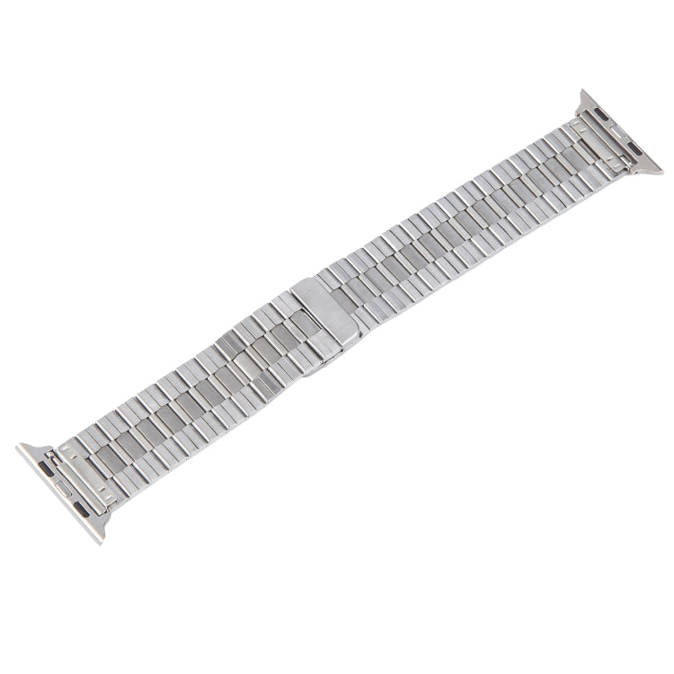 For Apple Watch Series 6 40mm Bamboo Stainless Steel Magnetic Watch Band(Sliver) - free shipping - PMC TechLife - Order now!