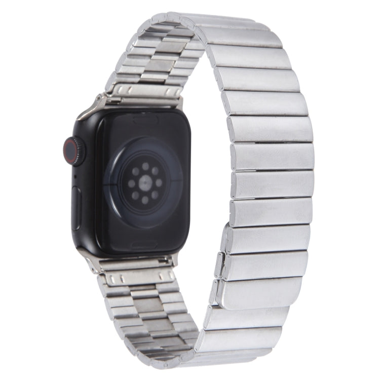 For Apple Watch Series 6 40mm Bamboo Stainless Steel Magnetic Watch Band(Sliver) - free shipping - PMC TechLife - Order now!