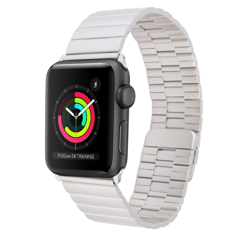 For Apple Watch 42mm Bamboo Stainless Steel Magnetic Watch Band(Starlight) - free shipping - PMC TechLife - Order now!