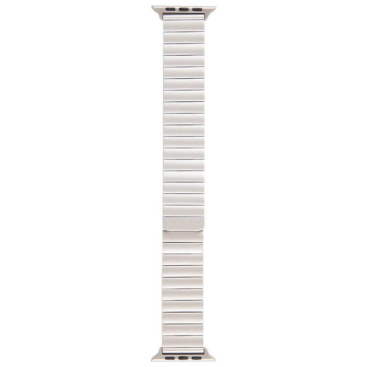 For Apple Watch 42mm Bamboo Stainless Steel Magnetic Watch Band(Starlight) - free shipping - PMC TechLife - Order now!