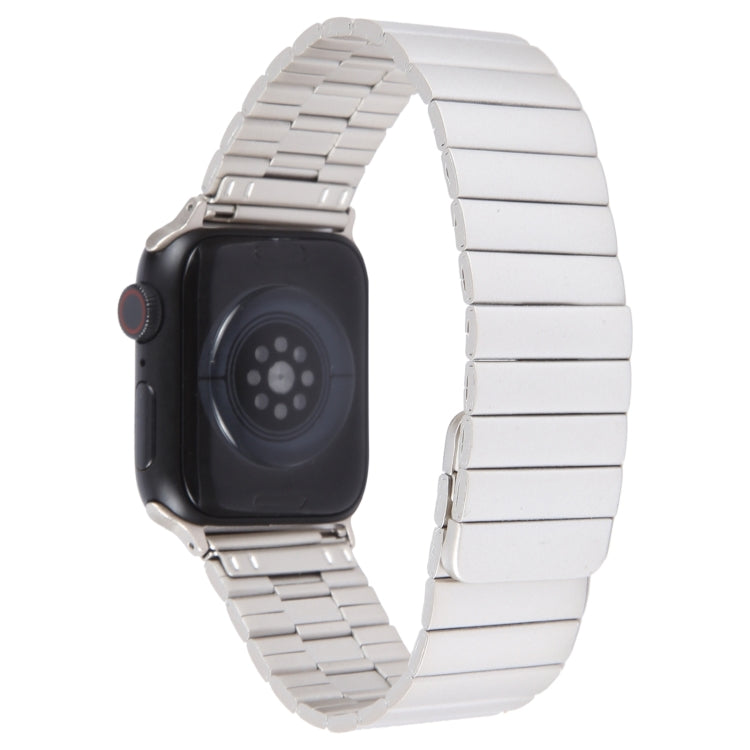 For Apple Watch 42mm Bamboo Stainless Steel Magnetic Watch Band(Starlight) - free shipping - PMC TechLife - Order now!