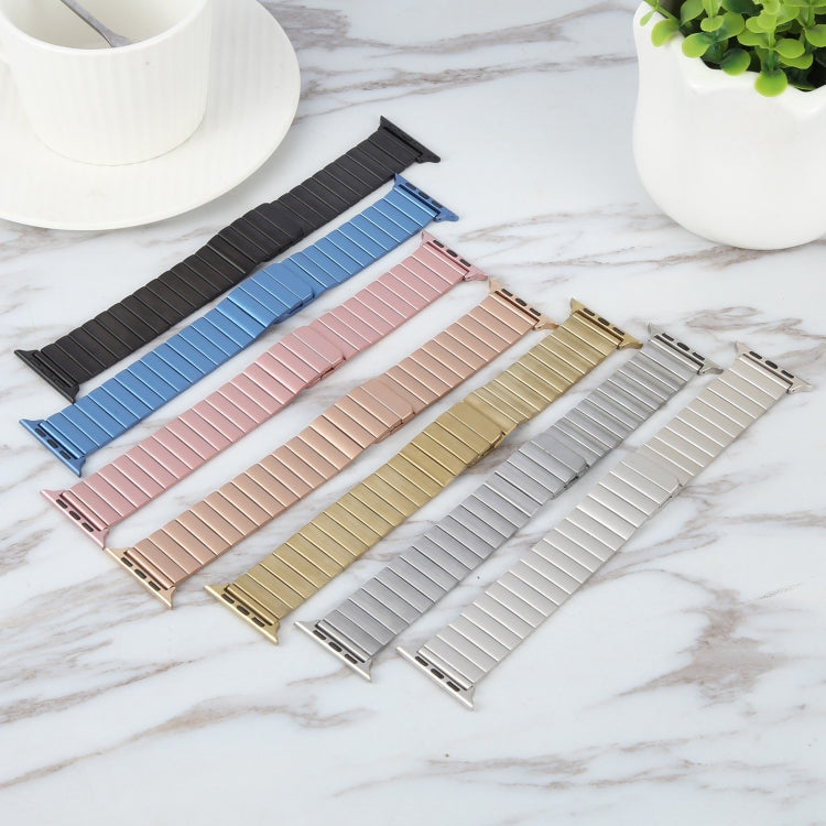 For Apple Watch Series 9 45mm Bamboo Stainless Steel Magnetic Watch Band(Pink) - free shipping - PMC TechLife - Order now!