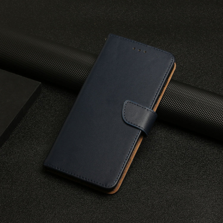 For TCL 50 SE/40 NxtPaper 4G Genuine Leather Fingerprint-proof Flip Phone Case(Blue) - More Brand by PMC TechLife | Online Shopping South Africa | PMC TechLife | Buy Now Pay Later Mobicred