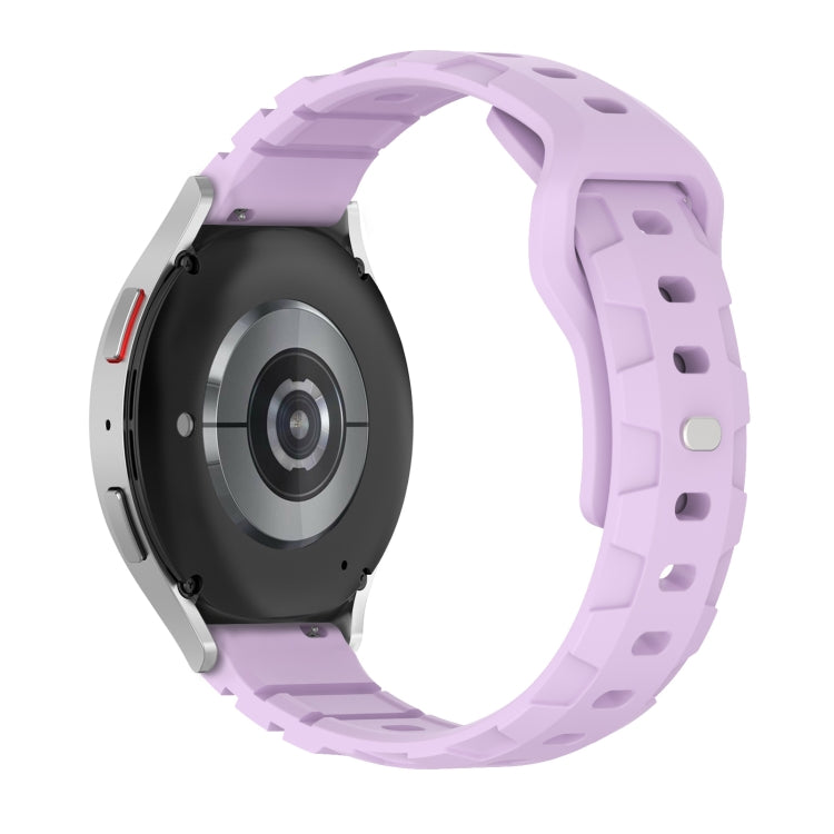 18mm Armor Silicone Watch Band(Purple) - 18mm Bands by PMC TechLife | Online Shopping South Africa | PMC TechLife | Buy Now Pay Later Mobicred
