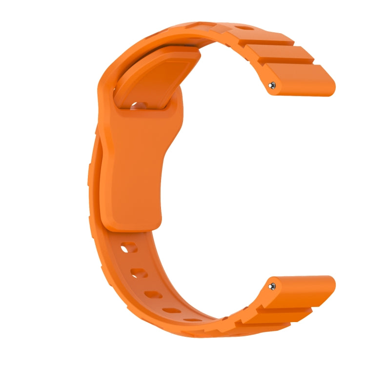20mm Armor Silicone Watch Band(Orange) - free shipping - PMC TechLife - Order now!