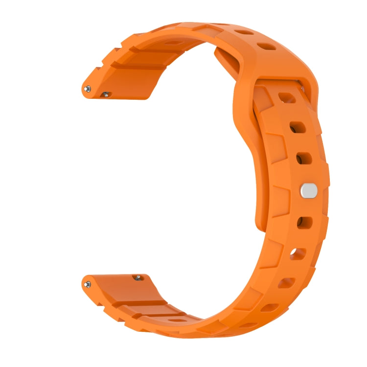 20mm Armor Silicone Watch Band(Orange) - free shipping - PMC TechLife - Order now!