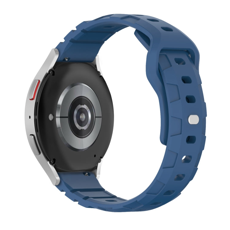 20mm Armor Silicone Watch Band(Dark Blue) - 20mm Bands by PMC TechLife | Online Shopping South Africa | PMC TechLife