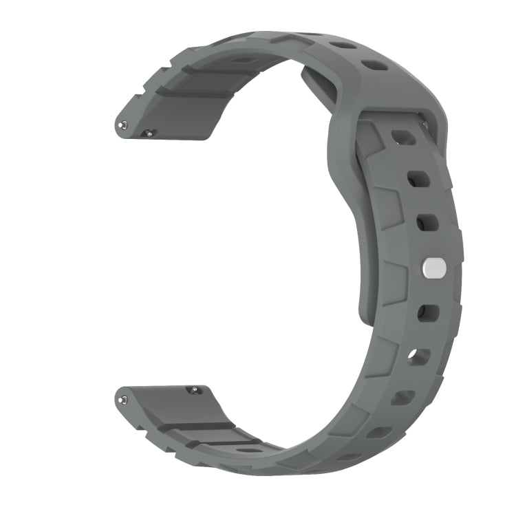20mm Armor Silicone Watch Band(Space Grey) - free shipping - PMC TechLife - Order now!