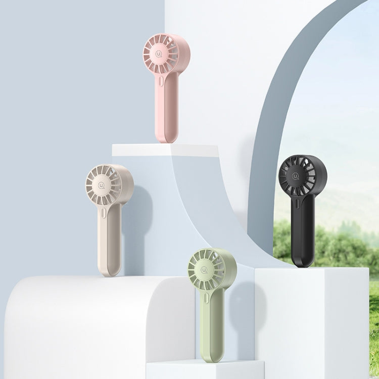 USAMS ZB288 Portable Type-C Rechargeable High Speed Handheld Mini Fan(Pink) - Electric Fans by USAMS | Online Shopping South Africa | PMC TechLife | Buy Now Pay Later Mobicred