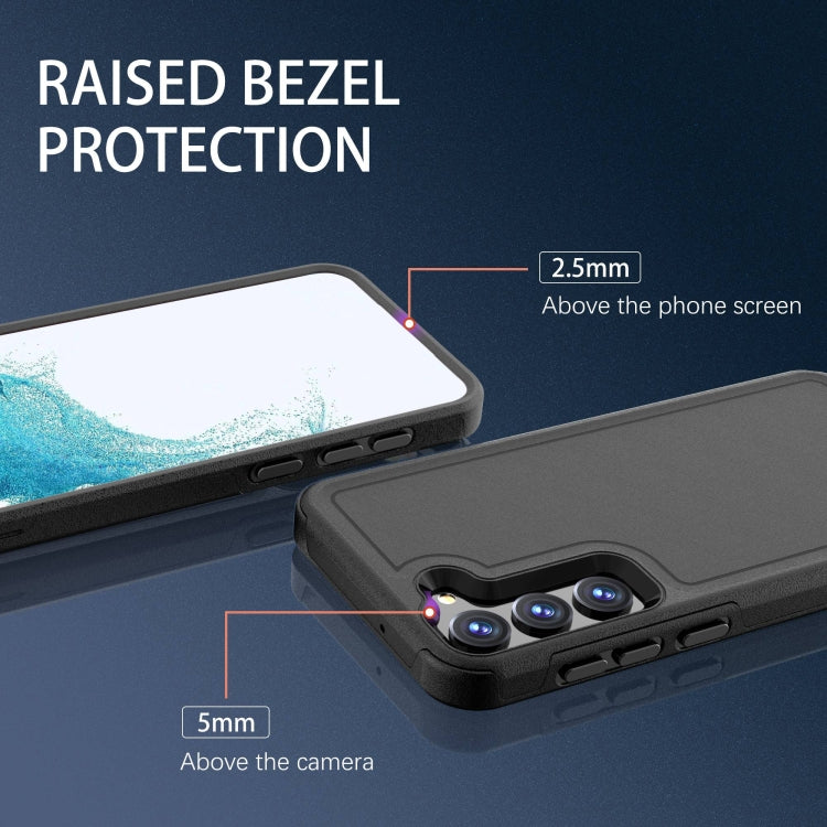 For Samsung Galaxy S23+ 5G RedPepper Armor PC Hybrid TPU Phone Case(Black) - Galaxy S23+ 5G Cases by RedPepper | Online Shopping South Africa | PMc TechLife | Buy Now Pay Later Mobicred
