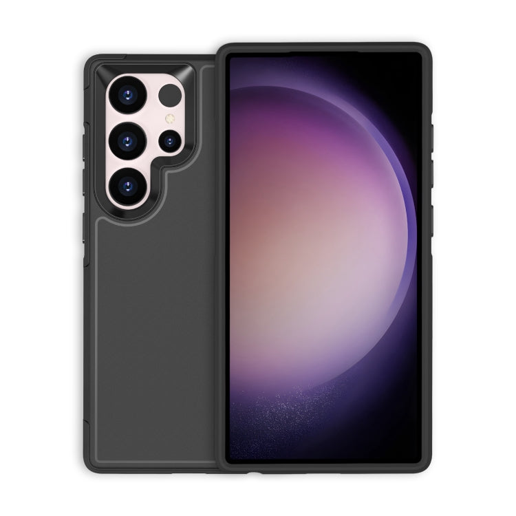 For Samsung Galaxy S23 Ultra 5G RedPepper Armor PC Hybrid TPU Phone Case(Black) - free shipping - PMc TechLife - Order now!