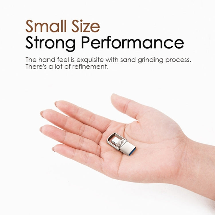 EAGET 64G USB 3.1 + Type-C / USB-C  Interface Metal Twister Flash U Disk, with Micro USB OTG Adapter - free shipping - PMC Jewellery - Order now!