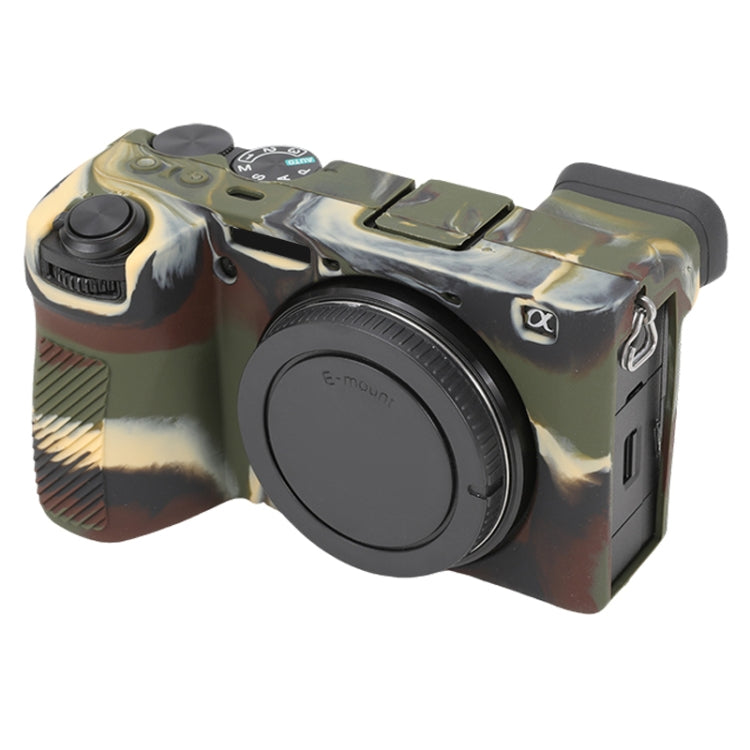 For Sony ILCE-6700 / A6700 Glossy Soft Silicone Protective Case(Camouflage) - free shipping - PMC TechLife - Order now!