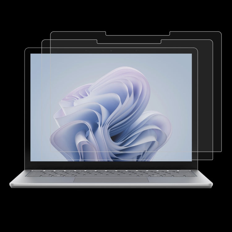 For Microsoft Surface Laptop 6 15 2pcs 9H 0.3mm Explosion-proof Tempered Glass Film - free shipping - PMC TechLife - Order now!