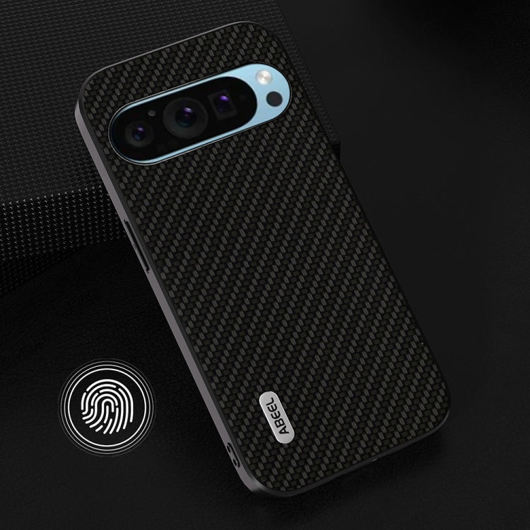 For Google Pixel 9 ABEEL Carbon Fiber Texture Protective Phone Case(Black) - Google Cases by PMC TechLife | Online Shopping South Africa | PMC TechLife | Buy Now Pay Later Mobicred