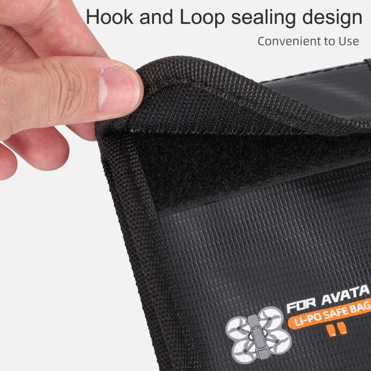 For DJI Avata 2 Sunnylife Battery Explosion-proof Safe Bag Protective Li-Po Safe Bag(For 3pcs Batteries) - Cases & Bags by Sunnylife | Online Shopping South Africa | PMC TechLife | Buy Now Pay Later Mobicred
