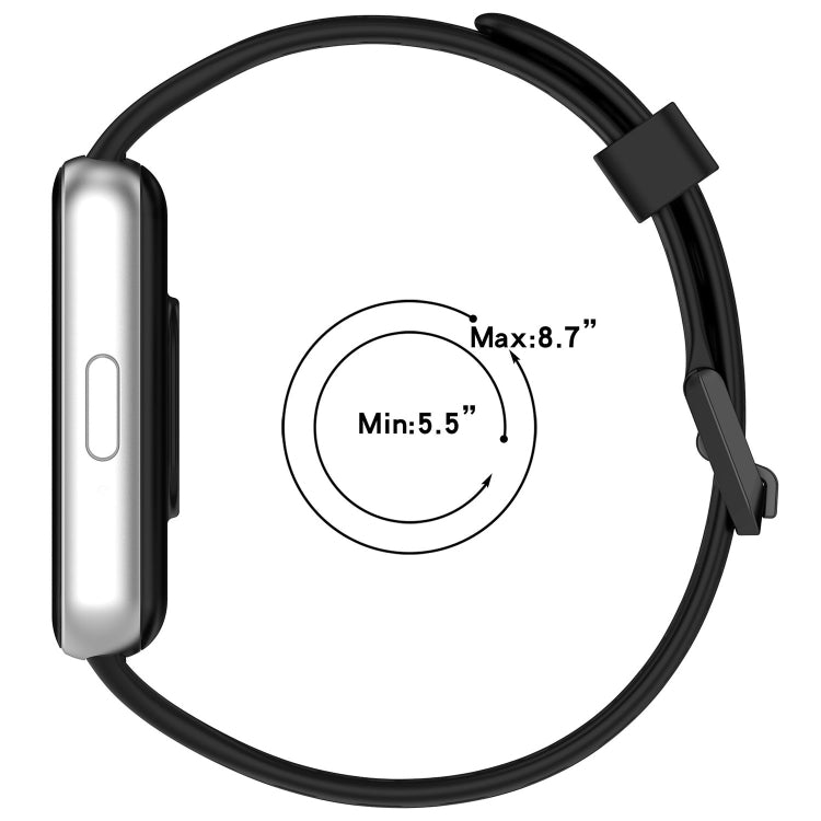 For Samsung Galaxy Fit 3 Hole Style Dual Buckle Silicone Watch Band(Light Pink) - Watch Bands by PMC TechLife | Online Shopping South Africa | PMC TechLife