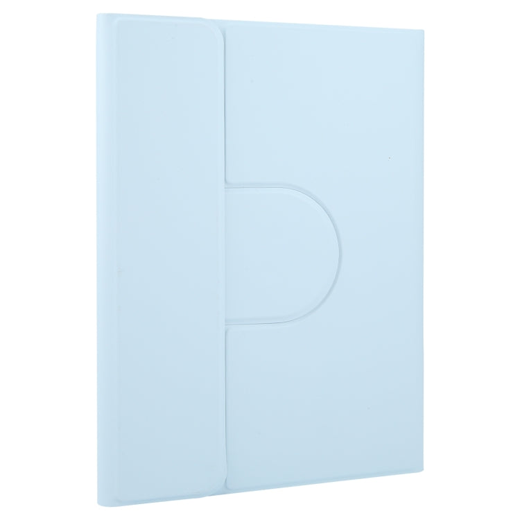 For Xiaomi Pad 6 Round Button Bluetooth Keyboard Rotatable Holder Leather Case with Touchpad(Sky Blue) - Others Keyboard by PMC TechLife | Online Shopping South Africa | PMC TechLife