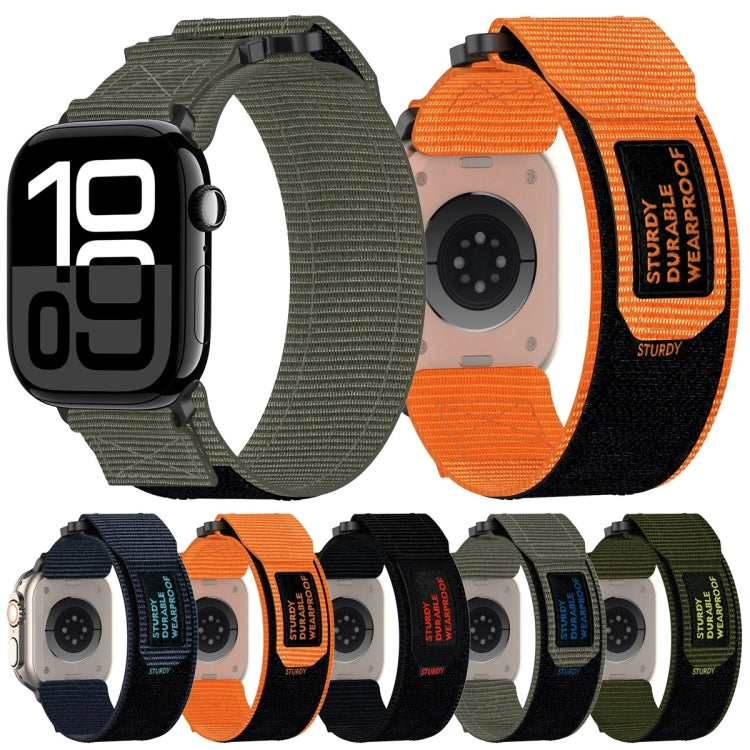 For Apple Watch Series 4 40mm Nylon Hook And Loop Fastener Watch Band(Black) - free shipping - PMC TechLife - Order now!