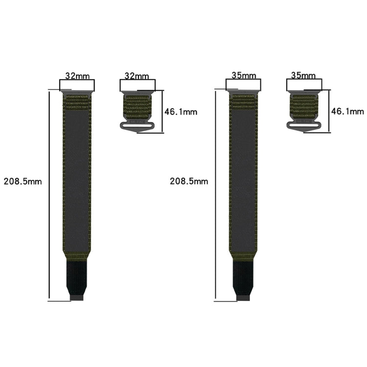 For Apple Watch Series 3 38mm Nylon Hook And Loop Fastener Watch Band(Black) - Watch Bands by PMC TechLife | Online Shopping South Africa | PMC TechLife | Buy Now Pay Later Mobicred