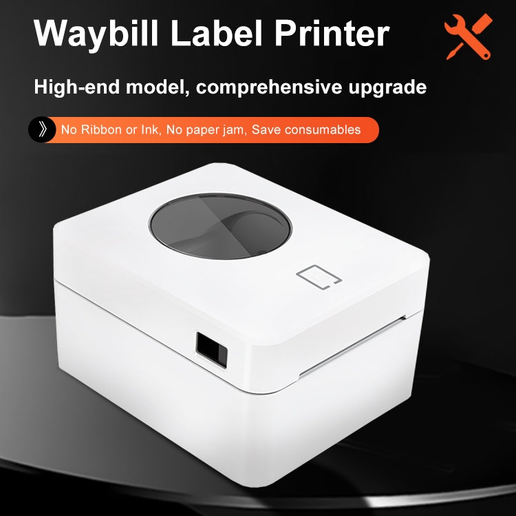 ZJ-9250 100x150mm USB Bluetooth Thermal Label Printer, Plug:AU Plug(White) - Receipt Printers by PMC TechLife | Online Shopping South Africa | PMC TechLife | Buy Now Pay Later Mobicred