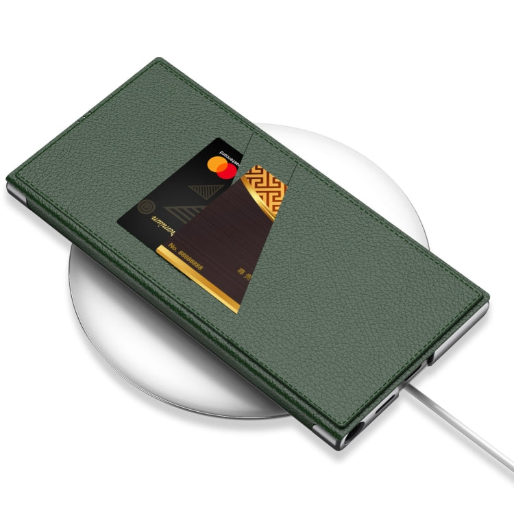 For Samsung Galaxy S23 Ultra 5G GKK Armor Flip Leather Phone Case, Without Pen(Carbon Fiber Texture) - free shipping - PMC Jewellery - Order now!