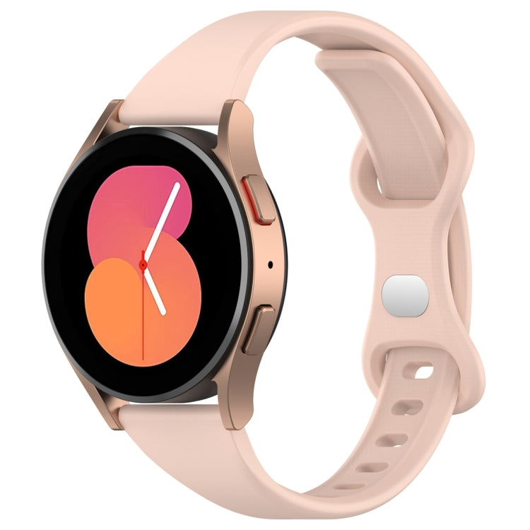 22mm Slim Reverse Buckle Silicone Watch Band(Flesh Pink) - 22mm Bands by PMC TechLife | Online Shopping South Africa | PMC TechLife