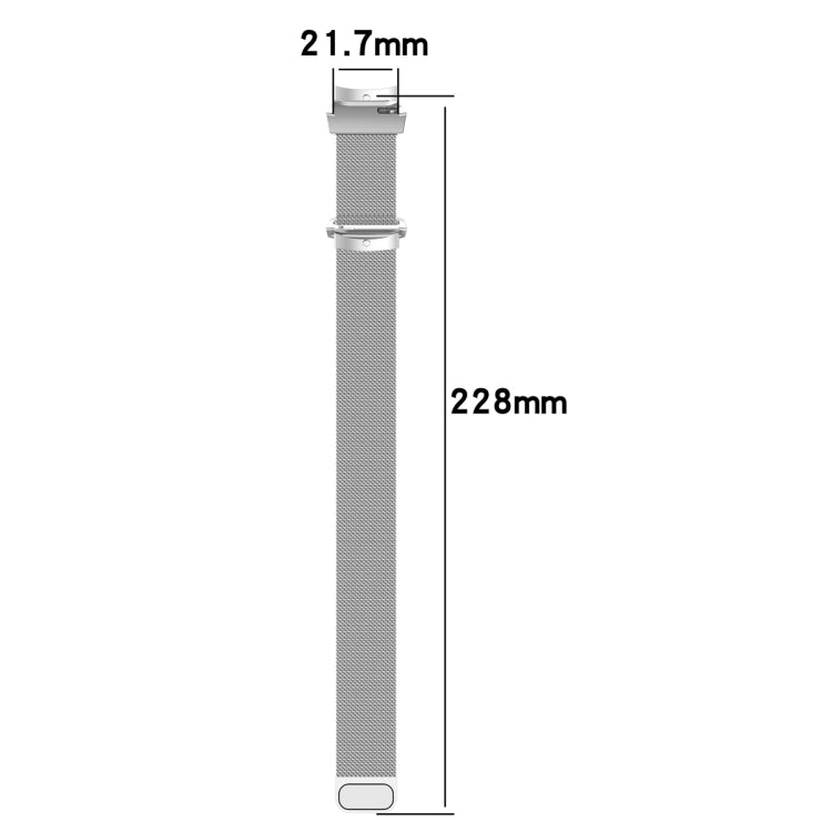 For OPPO Watch X2 / OnePlus Watch 3 Milan Magnetic Steel Mesh Watch Band(Silver) - Watch Bands by PMC TechLife | Online Shopping South Africa | PMC TechLife | Buy Now Pay Later Mobicred