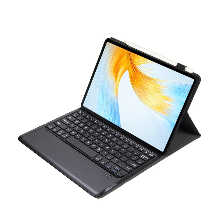 For vivo Pad3 Pro 13 inch  AV14 Bluetooth Keyboard TPU Leather Tablet Case with Holder(Black) - Others Keyboard by PMC TechLife | Online Shopping South Africa | PMC TechLife