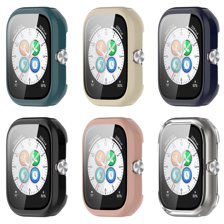 For Honor Choice Haylou Watch PC + Tempered Film Integrated Protective Watch Case(Pine Green) - Watch Cases by PMC TechLife | Online Shopping South Africa | PMC TechLife