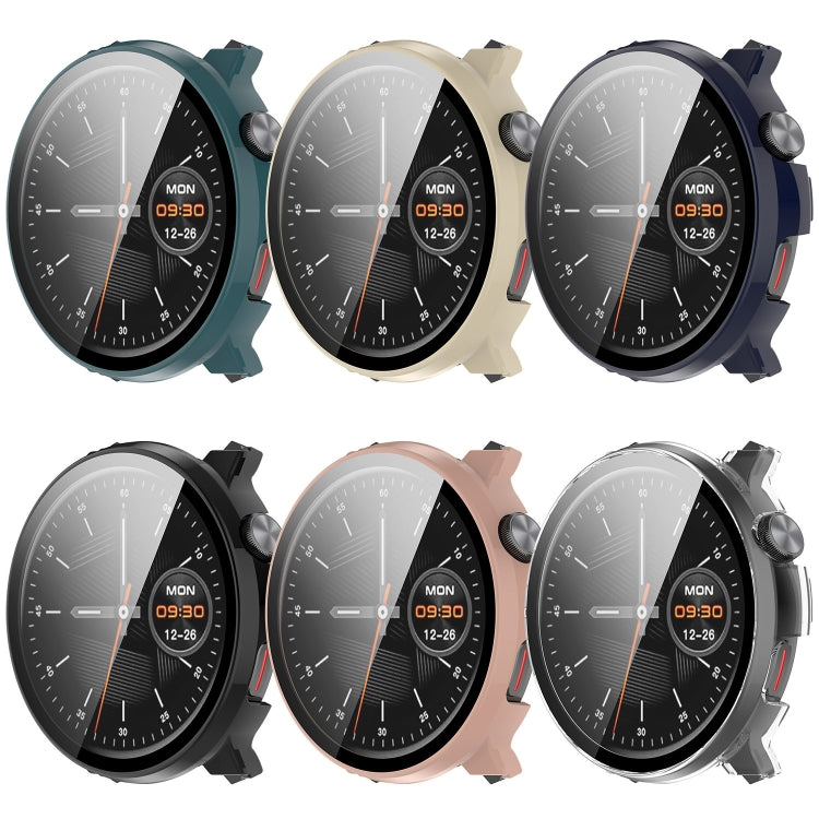 For Xiaomi Mibro Watch Lite 2 PC + Tempered Film Integrated Watch Protective Case(Pink) - Watch Cases by PMC TechLife | Online Shopping South Africa | PMC TechLife