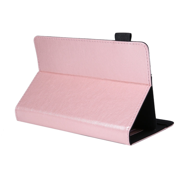 7 inch Extraordinary Series Leather Tablet Case(Rose Gold) - 7 inch by PMC TechLife | Online Shopping South Africa | PMC TechLife | Buy Now Pay Later Mobicred