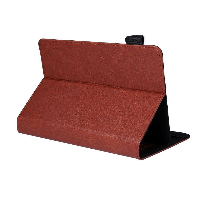 10 inch Extraordinary Series Leather Tablet Case(Brown) - 10 - 11 inch by PMC TechLife | Online Shopping South Africa | PMC TechLife | Buy Now Pay Later Mobicred