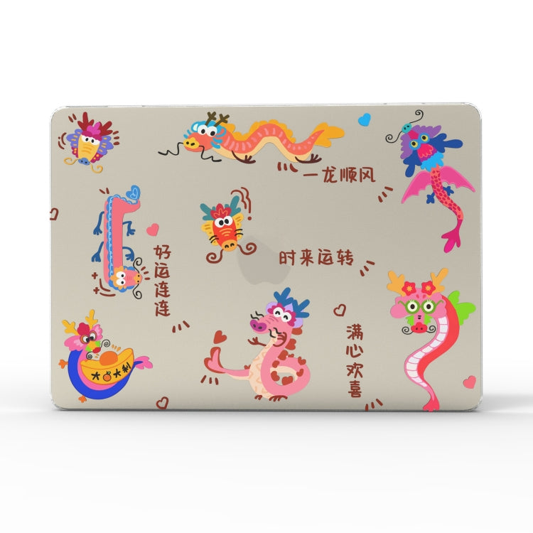 For MacBook Air 13.3 A1932 / A2179 / A2337 UV Printed Pattern Laptop Frosted Protective Case(DDC-1683) - free shipping - PMC Jewellery - Order now!