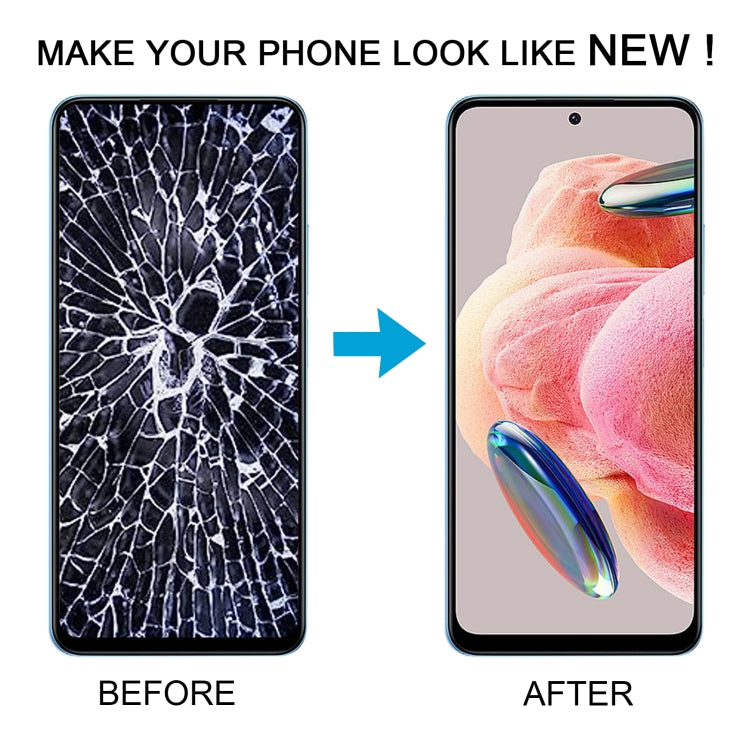 For Xiaomi Redmi Note 12 4G OLED Material LCD Screen Digitizer Full Assembly with Frame - LCD Screen by PMC TechLife | Online Shopping South Africa | PMC TechLife